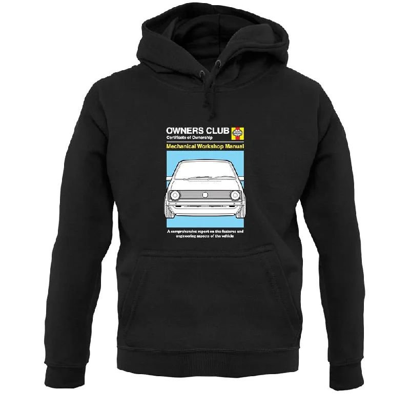 Mk1 Golf Colour Unisex Hoodie