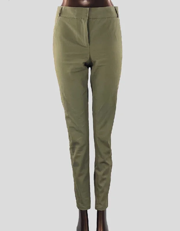 Veronica Beard Skinny Leg Pants In Olive Green Size 6 US