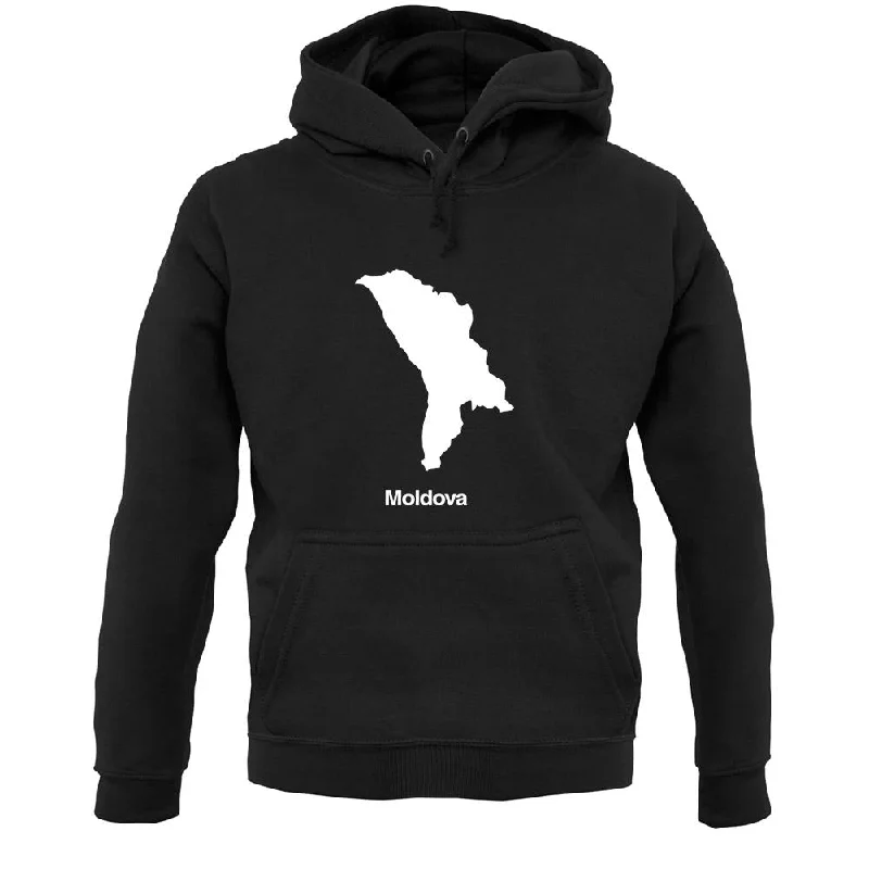 Moldova Silhouette Unisex Hoodie