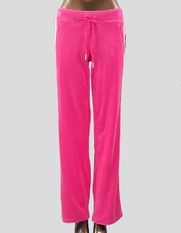 JUICY COUTURE Pink Track Pants w/ Tags - Small