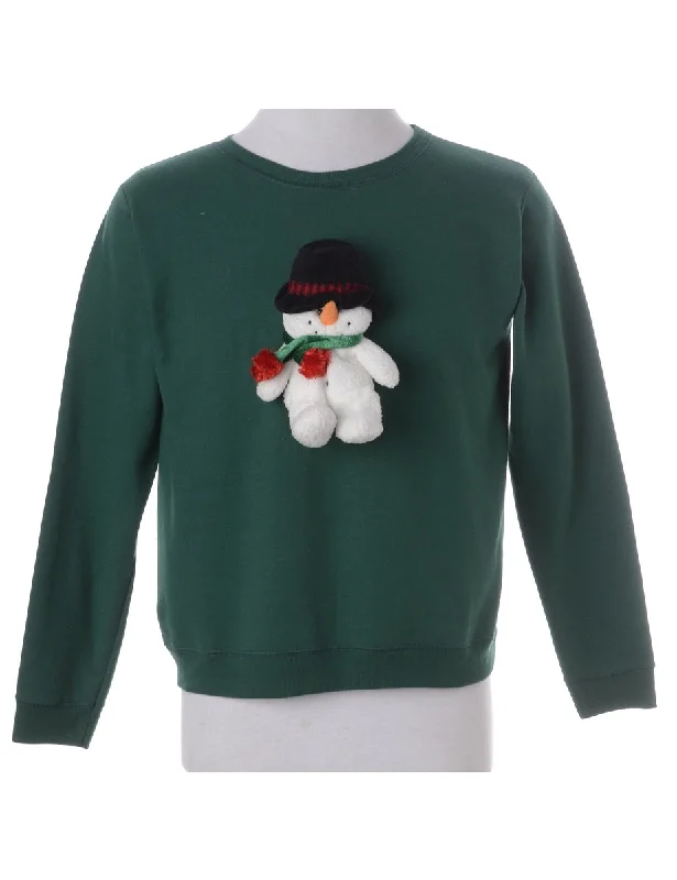 Label Novelty Christmas Sweatshirt