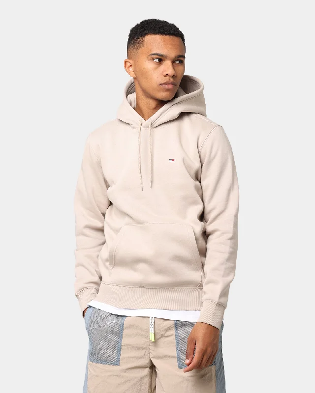 Tommy Jeans Regular Fleece Hoodie Soft Beige