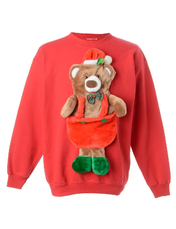 Label Novelty Christmas Sweatshirt