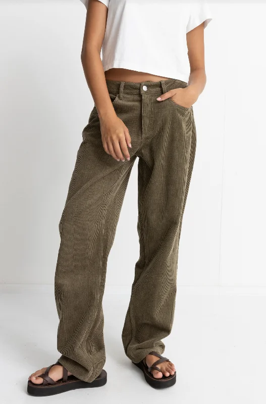 Chloe Low Rise Pant - Sage