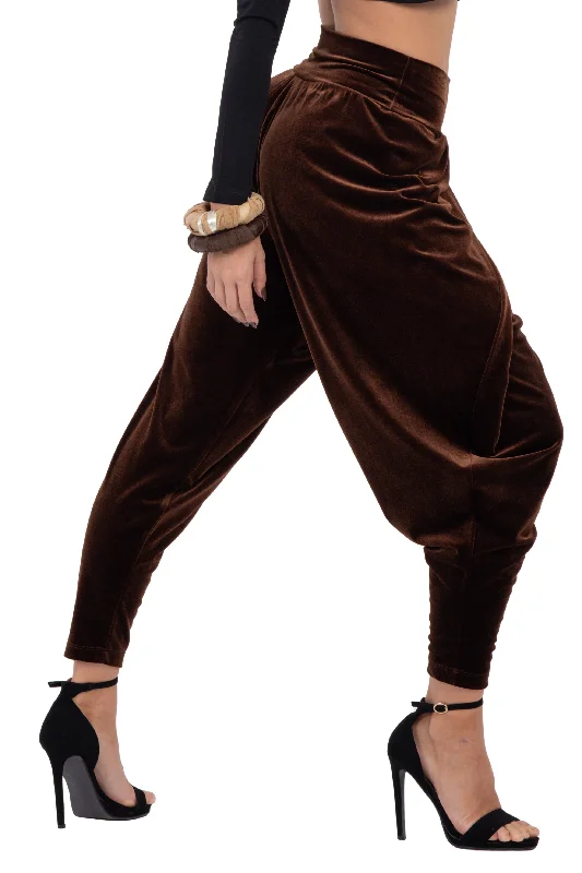 Velvet Harem Style Wrap Tango Pants