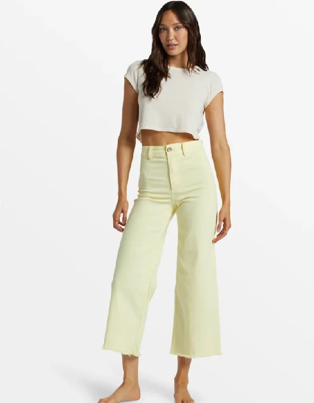 Free Fall High Waist Pants - Cali Rays