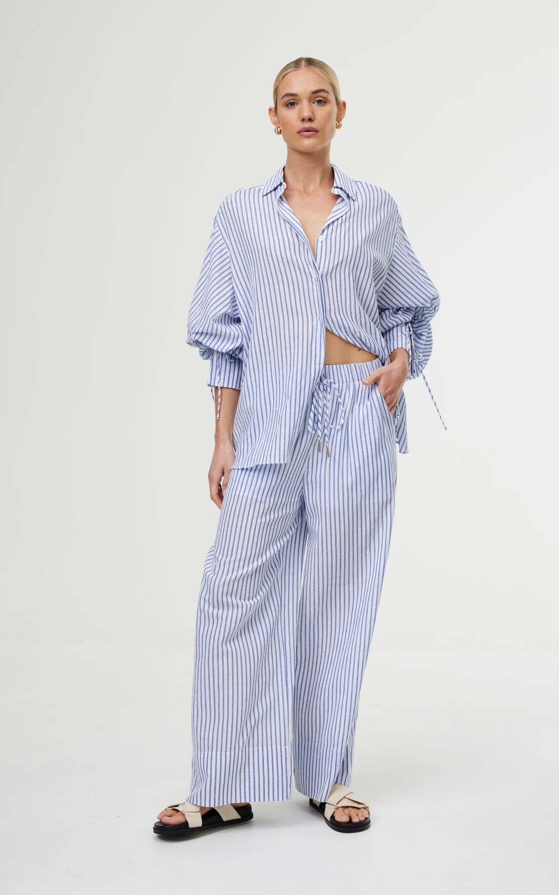 Kinney Hampton Pant - Sea Stripe