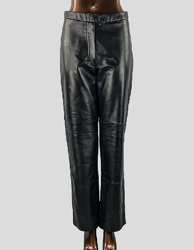 SHIN CHOI Leather Pants - 8 US