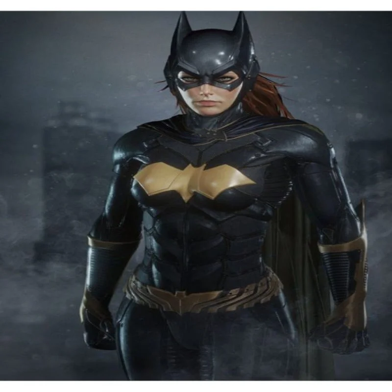 Batgirl Batman Arkham Knight Jacket Handmade Hand-knitted Hand-woven