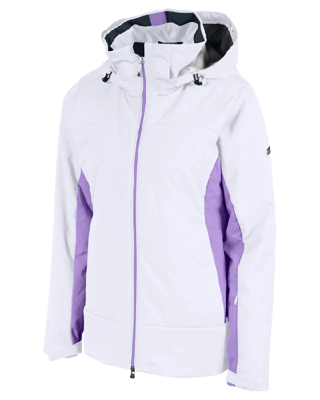 Karbon Womens Marquise Jacket - Arctic White Cozy Warm Stylish