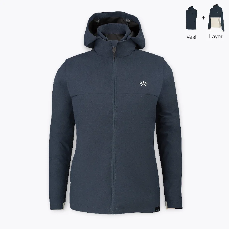 Women's NS40 Light Jacket Night Blue Modern Contemporary Chic
