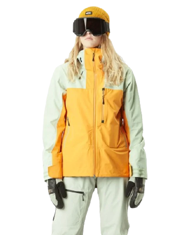 Picture Sylva 3L Women's Jacket - Autumn Blaze - 2024 Hooded Caped Shawl Collar