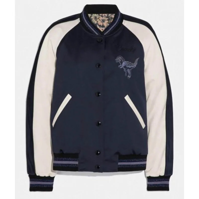 Riverdale S04 Betty Cooper Varsity Jacket Satin Blend Silk Blend Wool Blend
