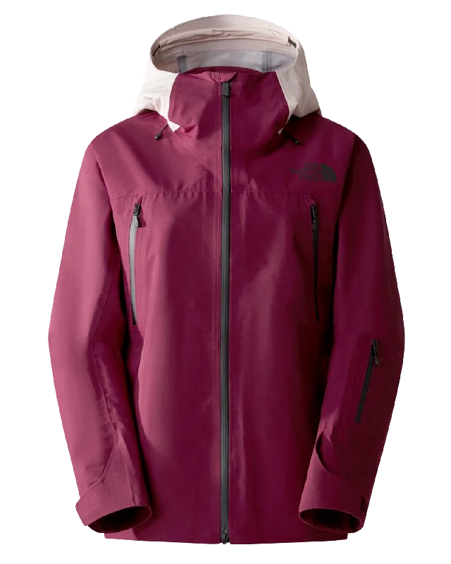 The North Face Women's Ceptor Snow Jacket - Boysenberry Front Pockets Side Pockets Patch Pockets The North Face Women's Ceptor Snow Jacket - Boysenberry Front Pockets Side Pockets Patch Pockets
