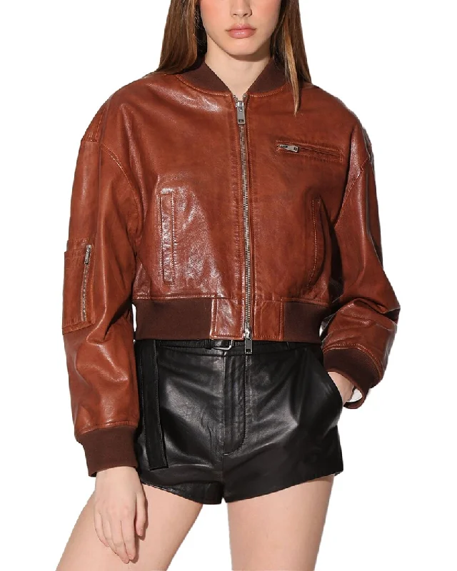 Walter Baker Sydney Leather Jacket Casual Formal Business