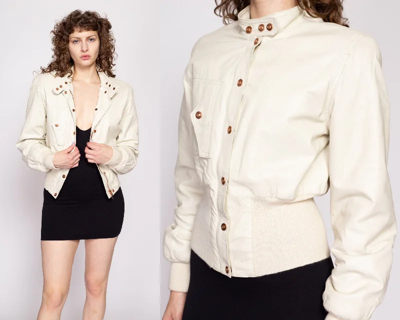 90s Jean Paul Gaultier JPG White Leather Moto Jacket - Medium Satin Jacket Silk Jacket Chiffon Jacket 90s Jean Paul Gaultier JPG White Leather Moto Jacket - Medium Satin Jacket Silk Jacket Chiffon Jacket