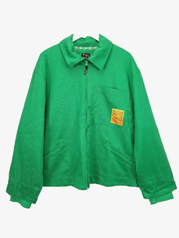 Afends Unisex Twill Carpenter Jacket Size 10 Herringbone Jacket Checkered Jacket Solid Jacket Afends Unisex Twill Carpenter Jacket Size 10 Herringbone Jacket Checkered Jacket Solid Jacket