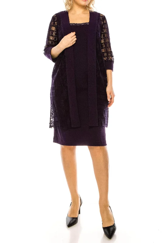 Maya Brooke 28163 - Two-Piece Sleeveless With Jacket Dress Welt Pockets Slit Pockets Flap Pockets Maya Brooke 28163 - Two-Piece Sleeveless With Jacket Dress Welt Pockets Slit Pockets Flap Pockets