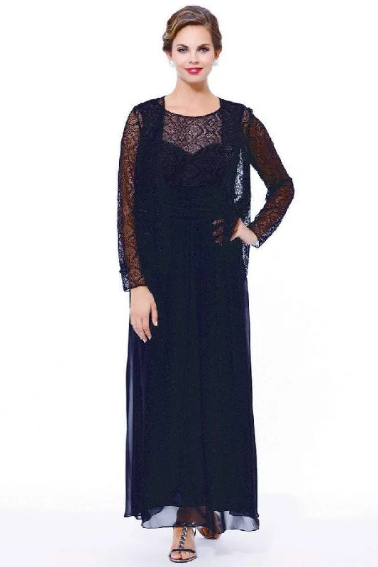 Nox Anabel - Illusion Dress with Jacket 5136 Nylon Jacket Polyester Jacket Spandex Jacket Nox Anabel - Illusion Dress with Jacket 5136 Nylon Jacket Polyester Jacket Spandex Jacket