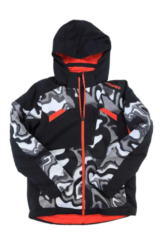 Spyder Boys' Leader Jacket Oversized Jacket Tailored Jacket Straight Jacket