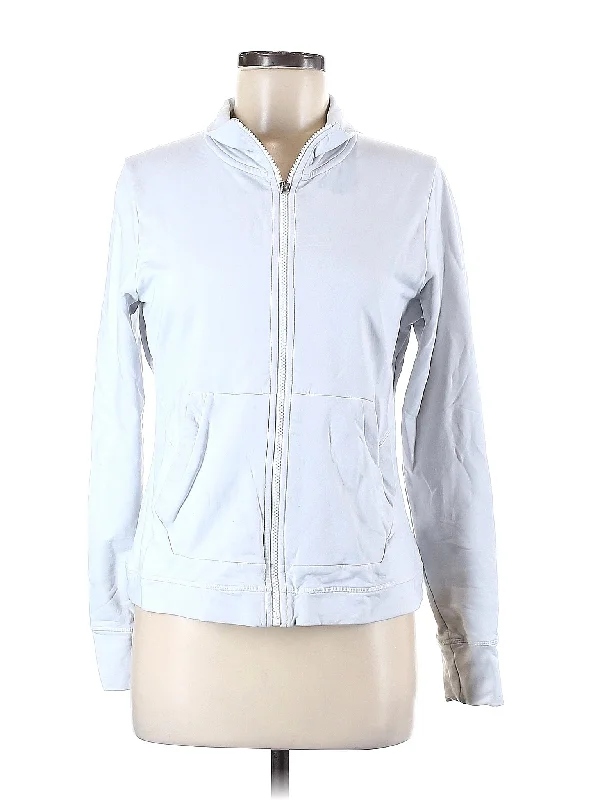 Track Jacket Front Pockets Side Pockets Patch Pockets