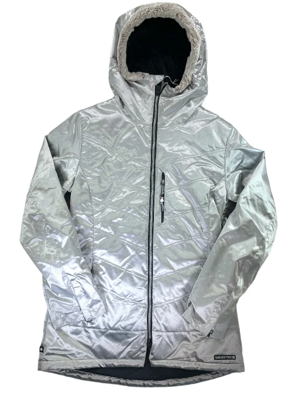Women's Cloud Insulated Jacket Tailored Jacket Straight Jacket A-Line Jacket