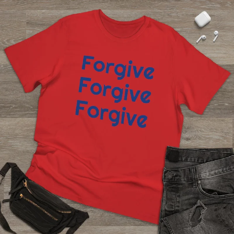 Forgive Christian Unisex Tee, Best Unisex Deluxe T-shirt For Men or Women (US Size: XS-3XL)