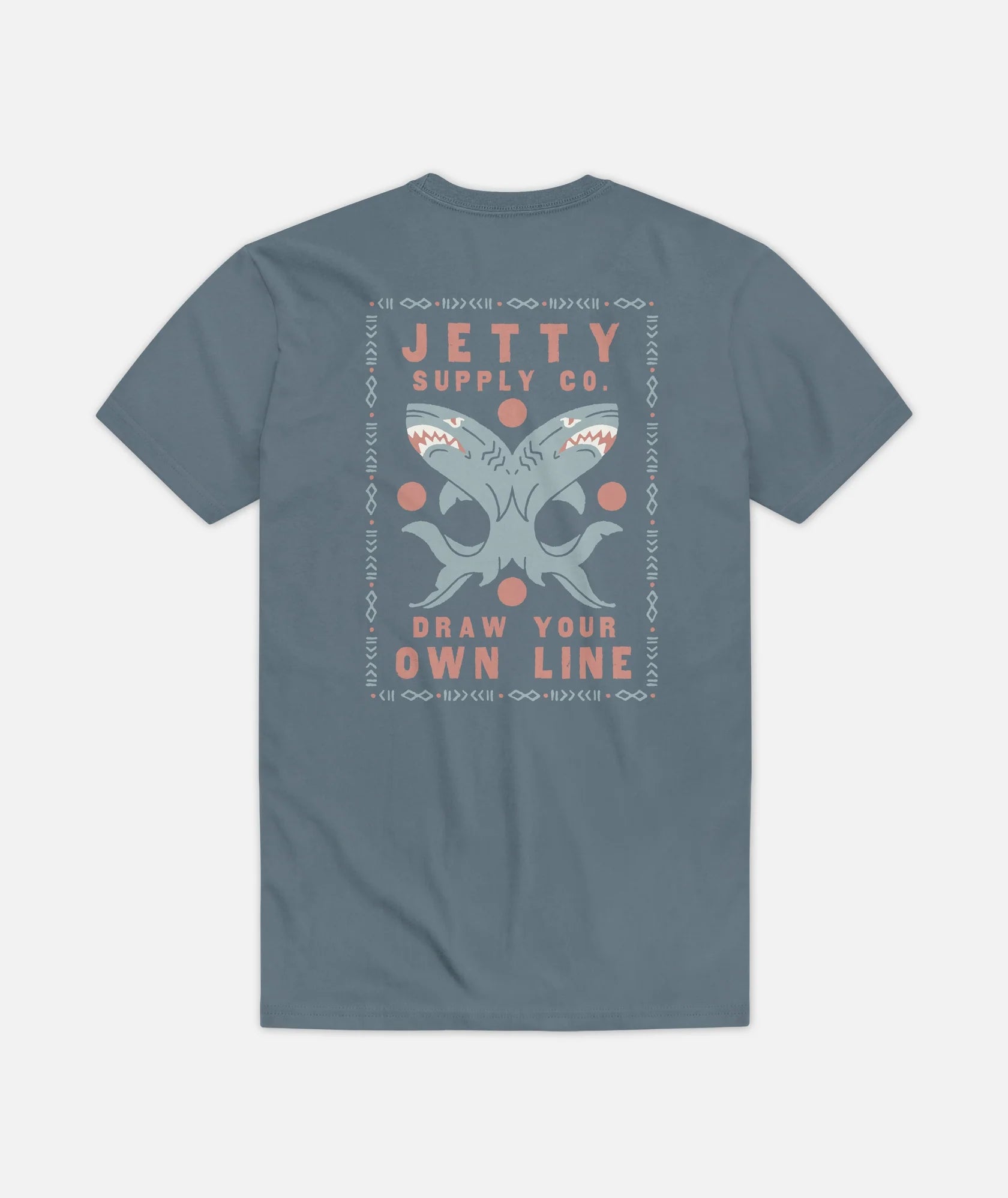 Jetty Thrash Blue tee