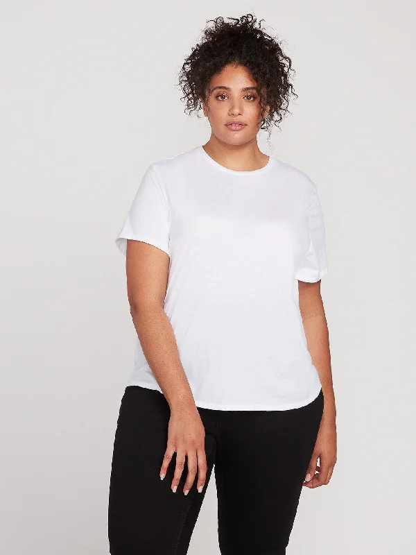 One Of Each Plus Size Tee - White