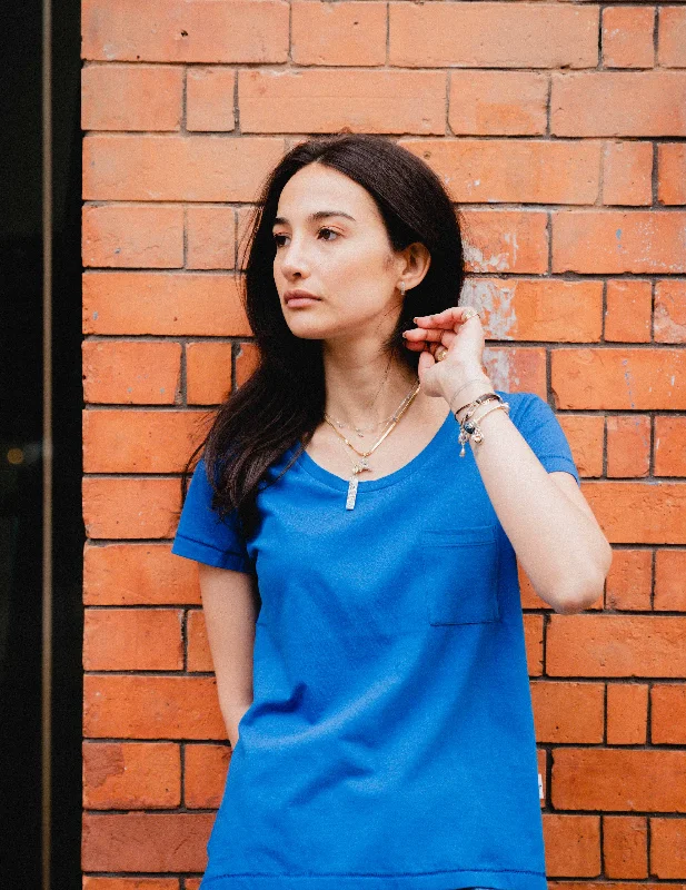 Pocket Tee - Classic Blue