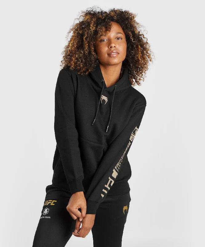 Sweatshirt à capuche pour Femmes UFC Adrenaline by Venum Fight Week - Noir