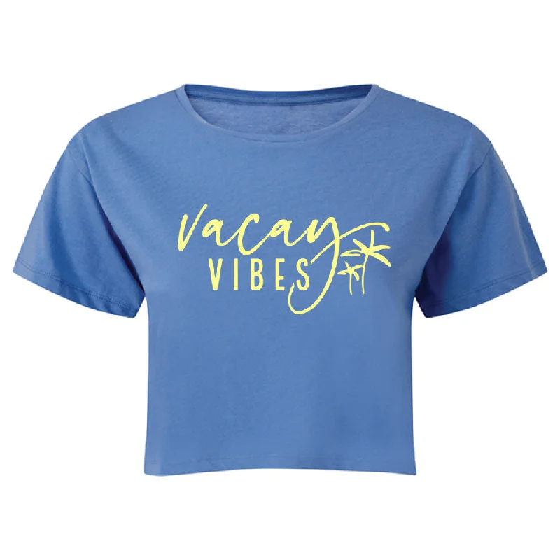 Vacay Vibes Summer Crop T-Shirt