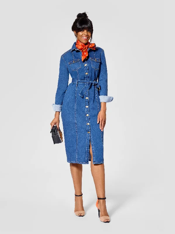 Tall Denim Dress
