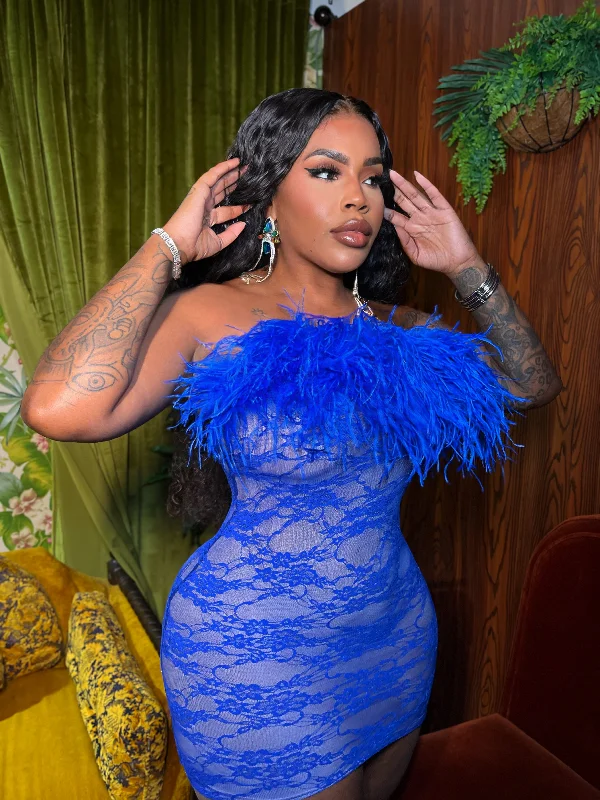 Blueberry 🫐 lace dress