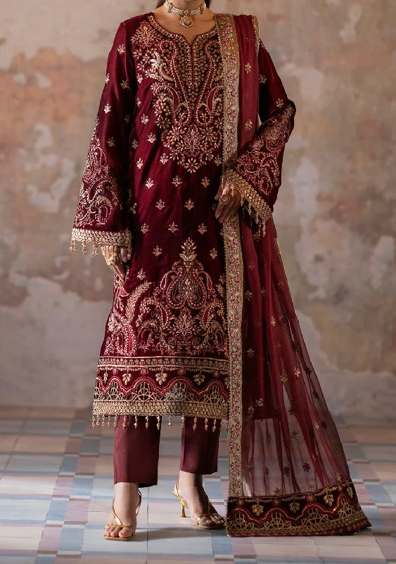 Emaan Adeel Saanjh Luxury Velvet Dress