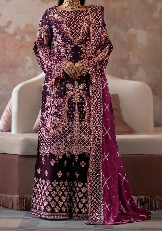 Emaan Adeel Saanjh Luxury Velvet Dress