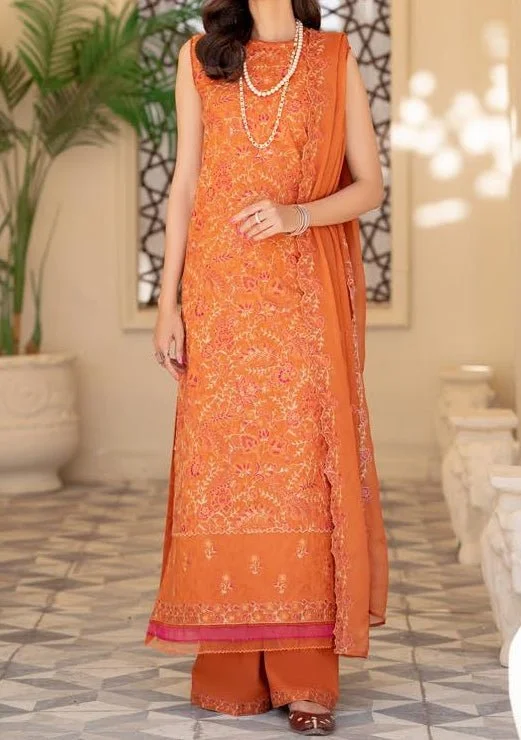 Gulljee Bella Ready Made Embroidered Lawn Dress