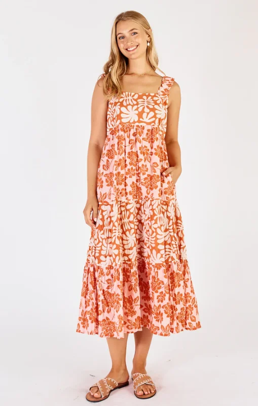 Lula Life - Mia Sundress - Apricot