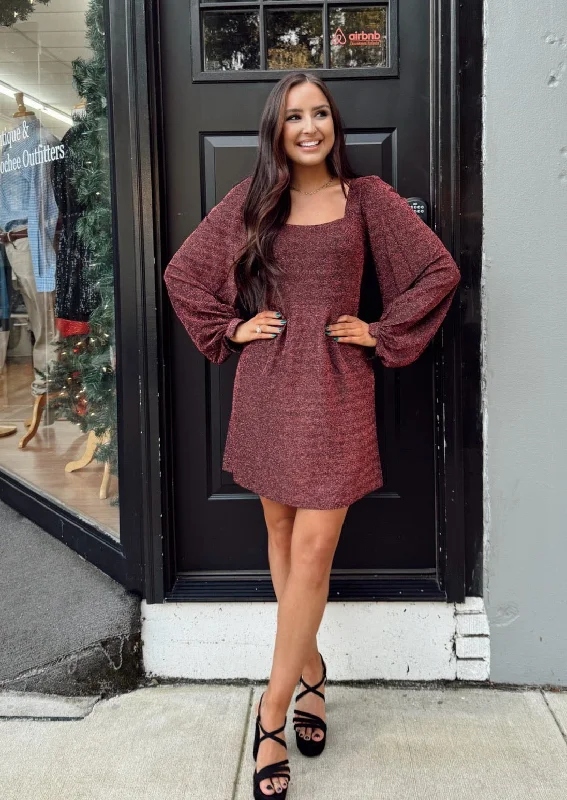 Square Neckline Dress by Molly Bracken