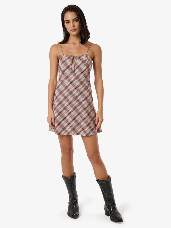 Thrills Good Turn Fairmont Mini Dress Comfortable Off-Shoulder Mini Dress