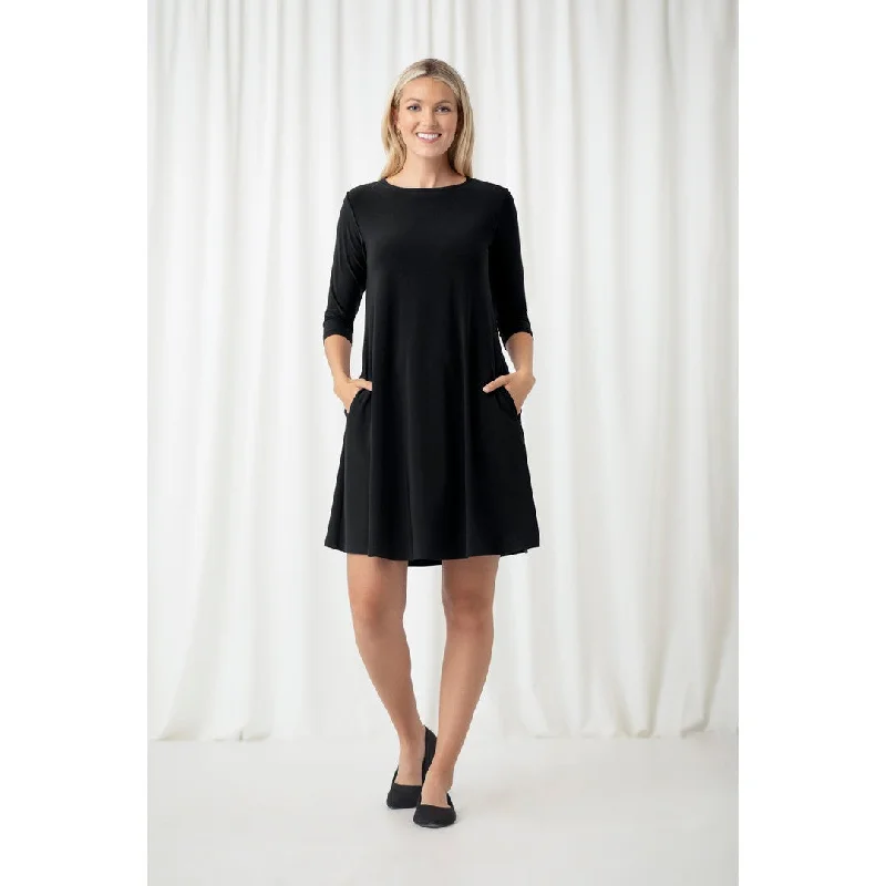 Trapeze Dress Short, 3/4 Slv Dress Proven Best 2895S-2