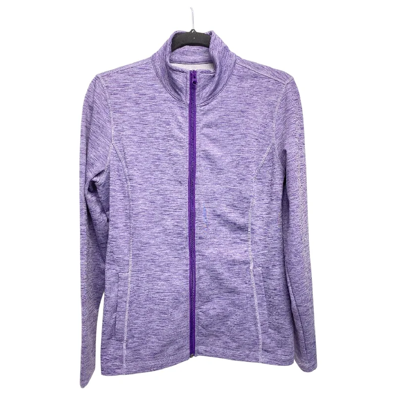 Athletic Jacket By Lady Hagen In Purple, Size: S