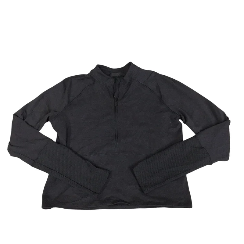 Athletic Jacket By Lululemon In Black, Size: Xs