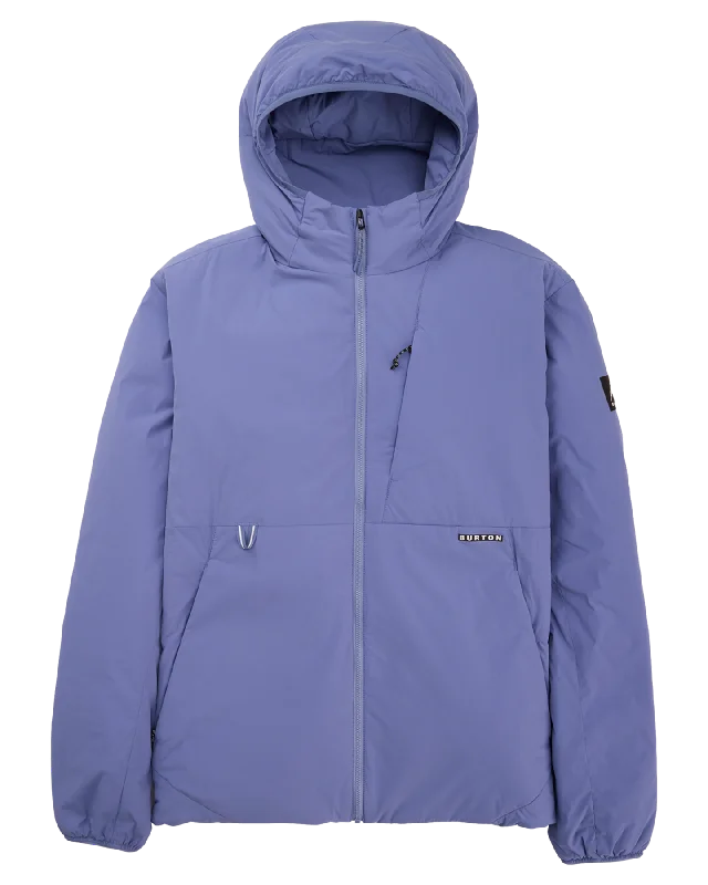 Burton Men's Multipath Hooded Insulated Jacket - Slate Blue