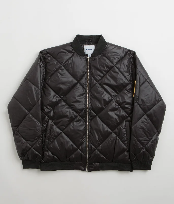 Butter Goods Temperature Bomber Jacket - Black