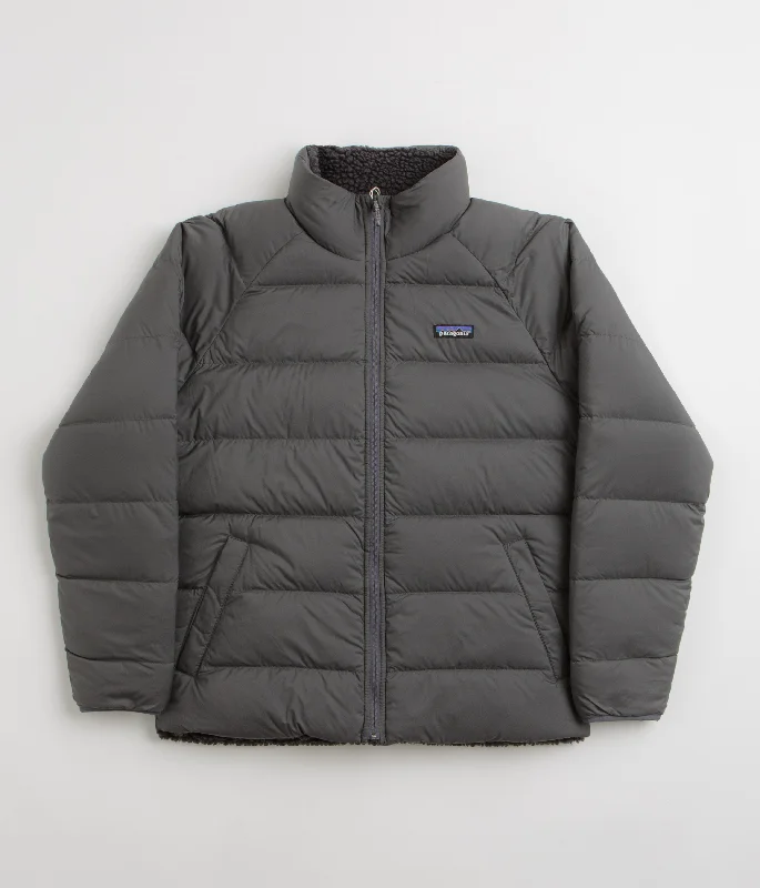 Patagonia Reversible Silent Down Jacket - Forge Grey