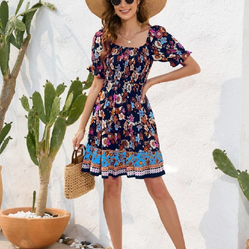 Quinley Boho Mini Dress