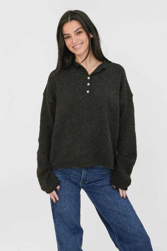 Tammy Sweater Cable Knit Ribbed Knit Lace Knit