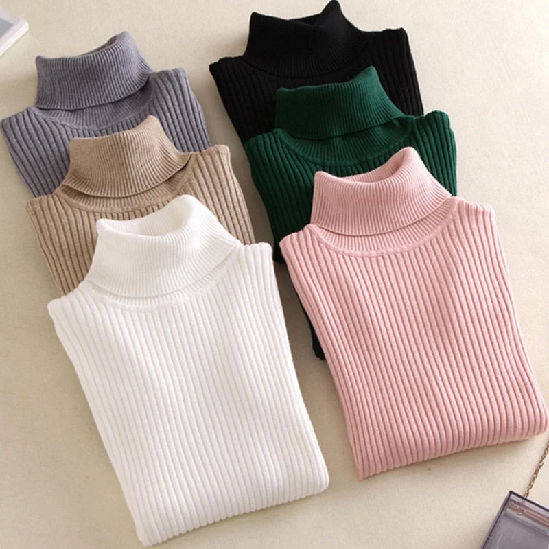 Turtleneck Sweater Women 2019 Winter Autumn Women Pullover Sweater Knitted Cashmere Sweater Women Sweaters Kardigan Pull Femme Glossy Satin Silk Turtleneck Sweater Women 2019 Winter Autumn Women Pullover Sweater Knitted Cashmere Sweater Women Sweaters Kardigan Pull Femme Glossy Satin Silk