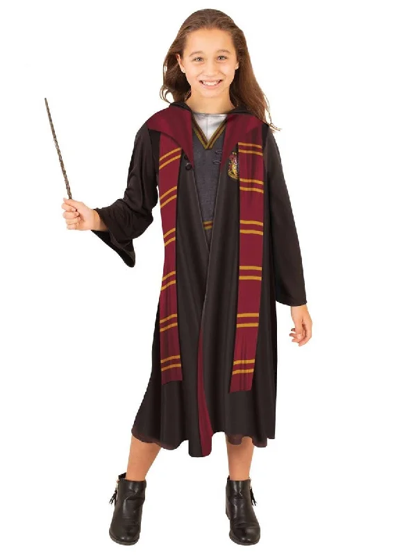 Hermione Granger Girls Hooded Gryffindor Costume Robe Hoodie with Logo Branding Identity Hermione Granger Girls Hooded Gryffindor Costume Robe Hoodie with Logo Branding Identity